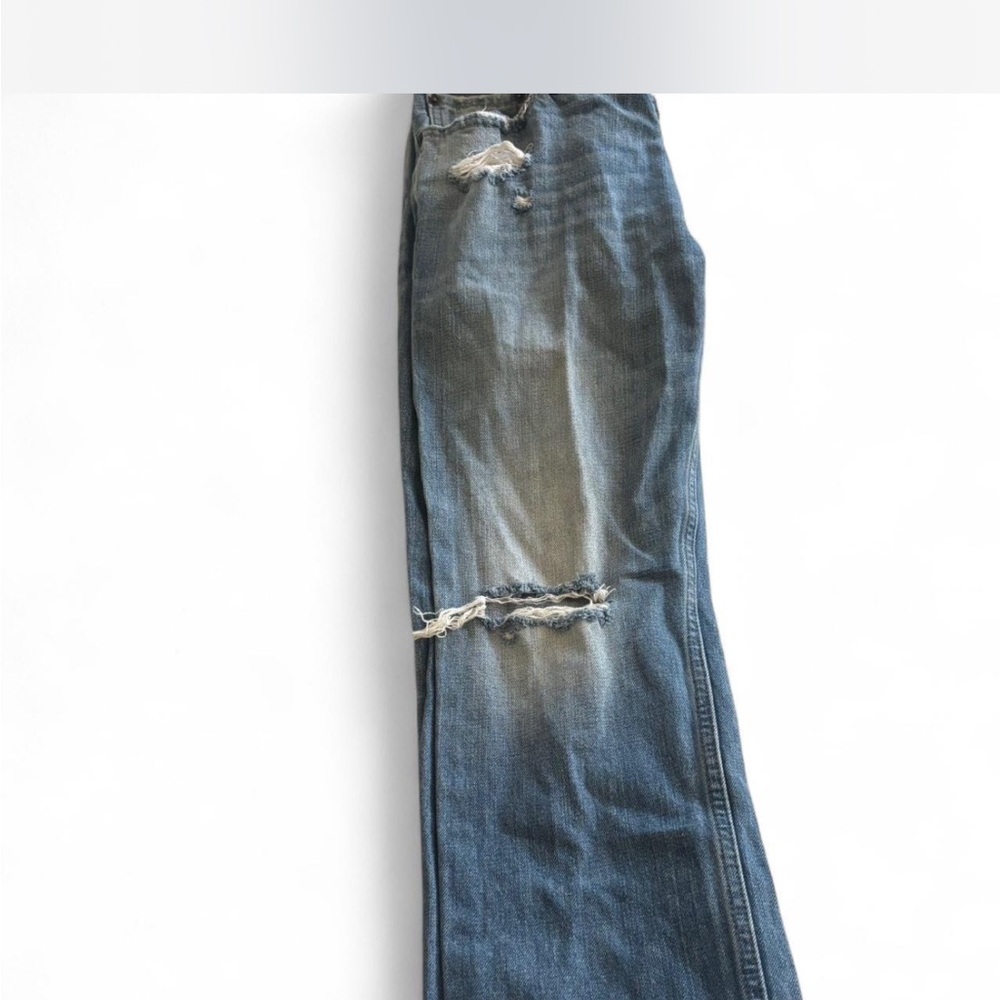 The Hollister Slim Straight Distressed Jeans